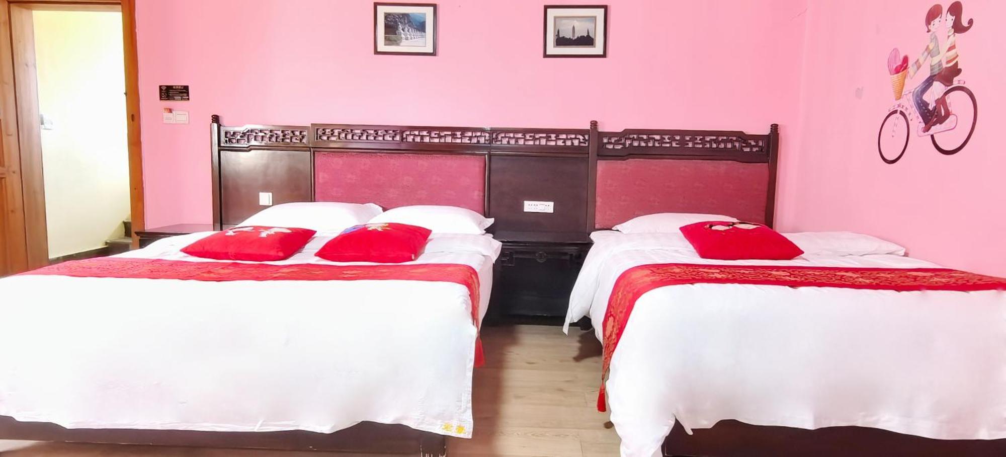 老门客栈 Hotel Yangshuo Bagian luar foto